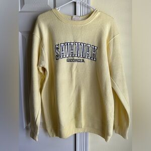Yellow Savannah Georgia Sweatshirt
